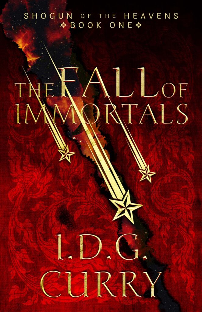 The front cover of The Fall of Immortals